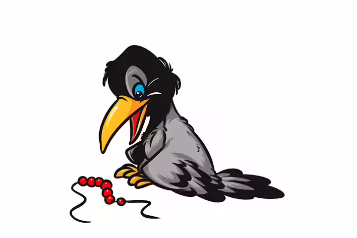 The raven and the snake