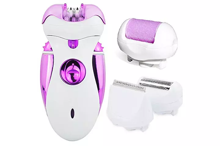 Watolt 4-In-1 Rechargeable Epilator