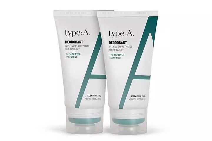 type A deodorant