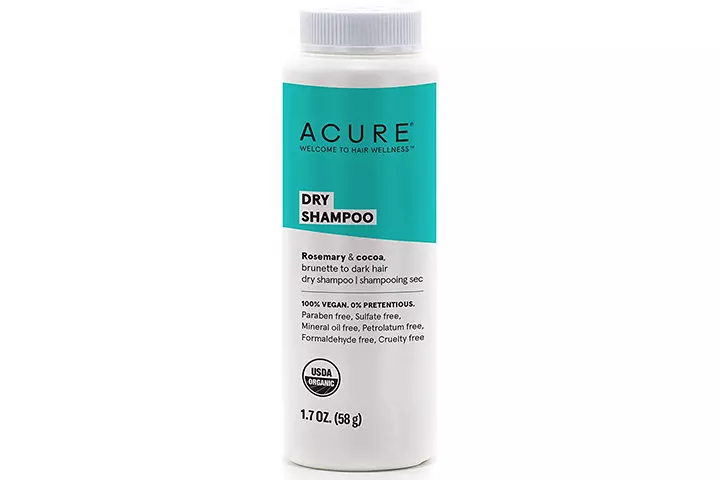 ACURE Dry Shampoo – for Brunette To Dark Hair