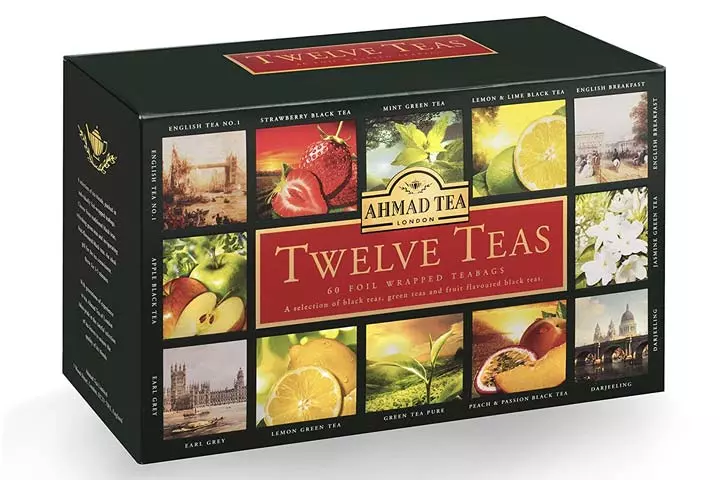 Ahmad Tea Twelve Teas Variety Gift Box