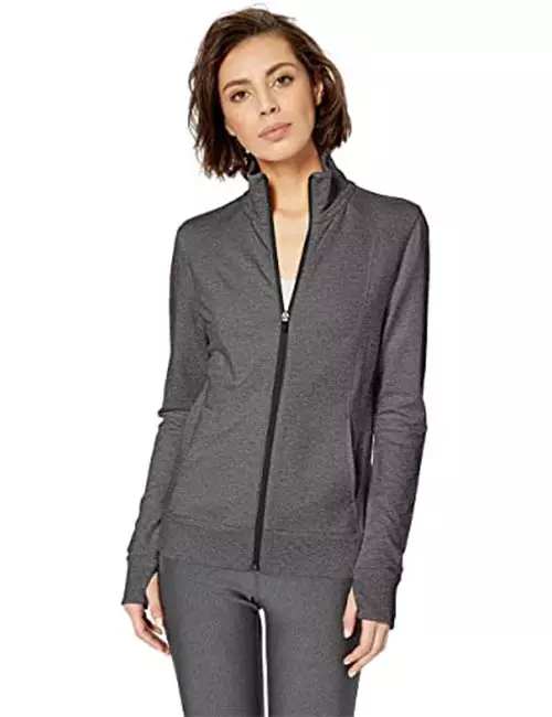 Amazon Essentials Women's Studio Terry Long-Sleeve Full-Zip Jacket