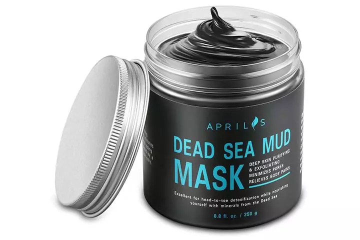 Aprilis Dead Sea Mud Mask with Activated Charcoal