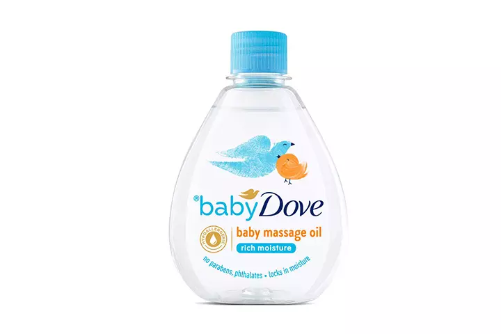 Baby Dove massage oil