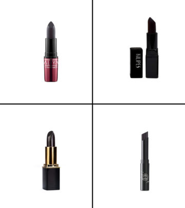 15 Best Black Lipsticks In 2021_image