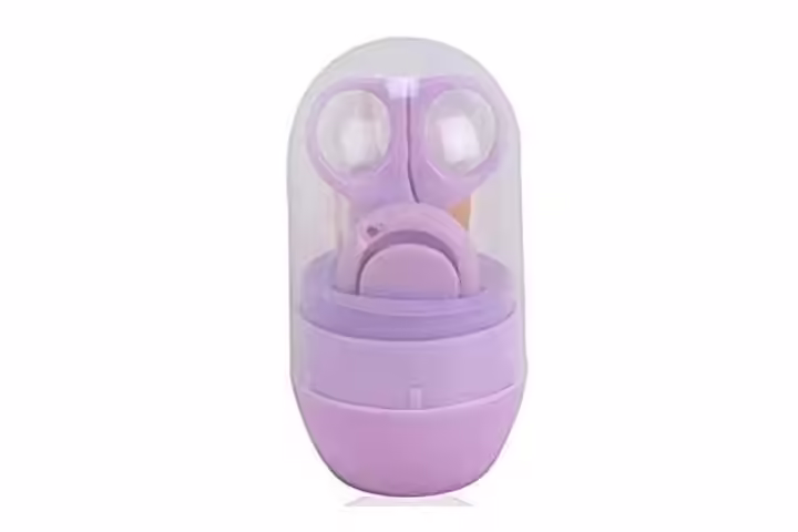 Cassie Pop Baby Manicure Set, 4 in 1 Baby Grooming Kit with Baby Nail,