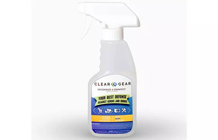 Clear Gear Sports Disinfecting And Deodorizing Spray