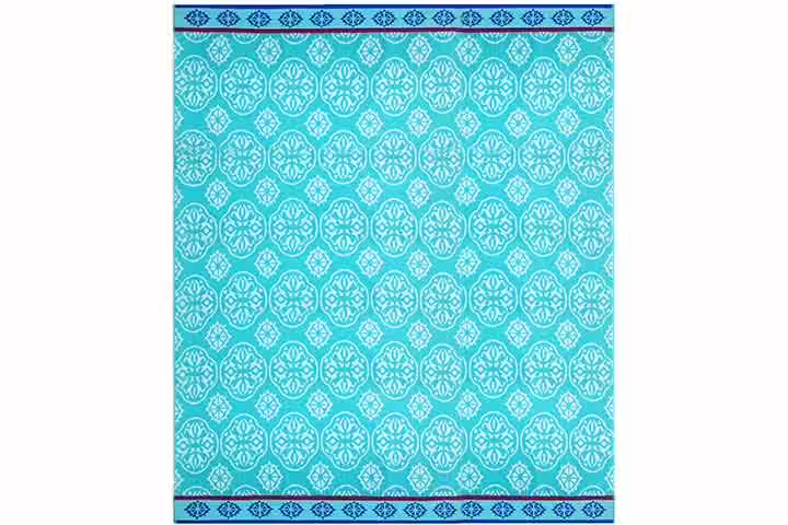 Cotton Craft - Oversized Woven Velour Beach Towel