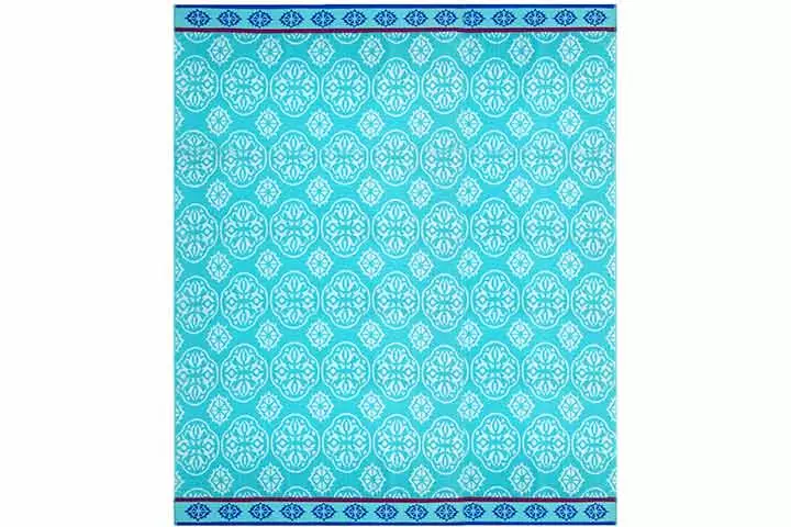 Cotton Craft - Oversized Woven Velour Beach Towel