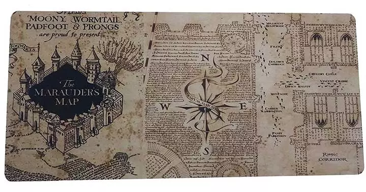 EandM Marauder's Map Mouse Pad