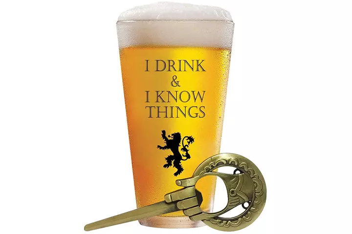 Game Of Thrones Beer Glass