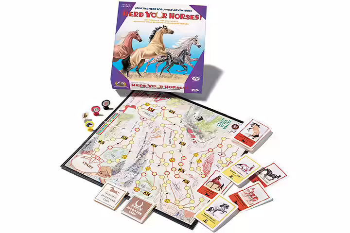 Herd Your Horses Board Game By Talicor