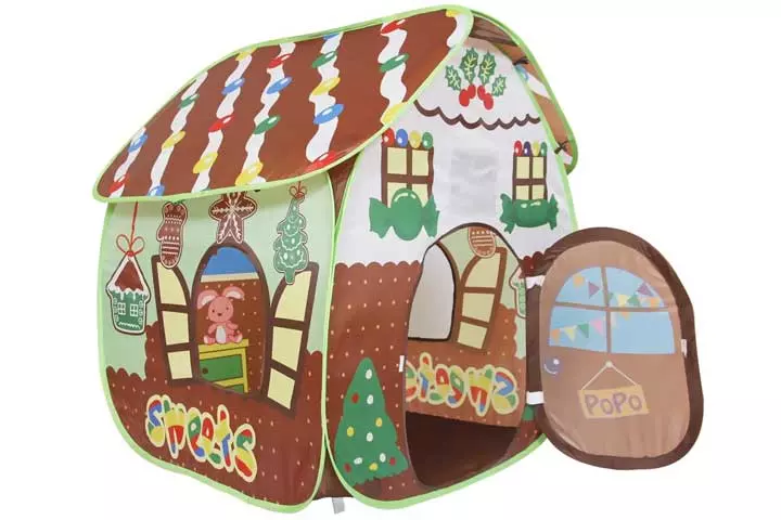 Homfu Gingerbread Play Tent