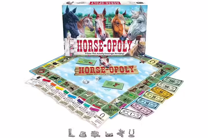 Horse-Opoly Board Game By Late For The Sky
