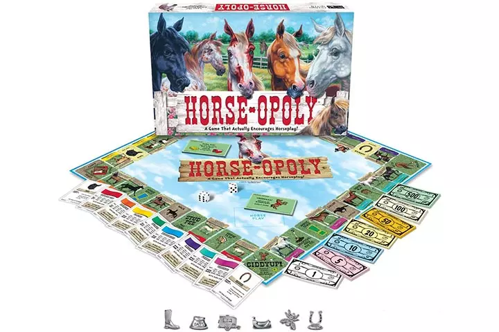 Horse-Opoly Board Game By Late For The Sky