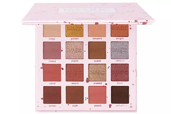 Imagic Professional Cosmetics 16 Color Eyeshadow Palette