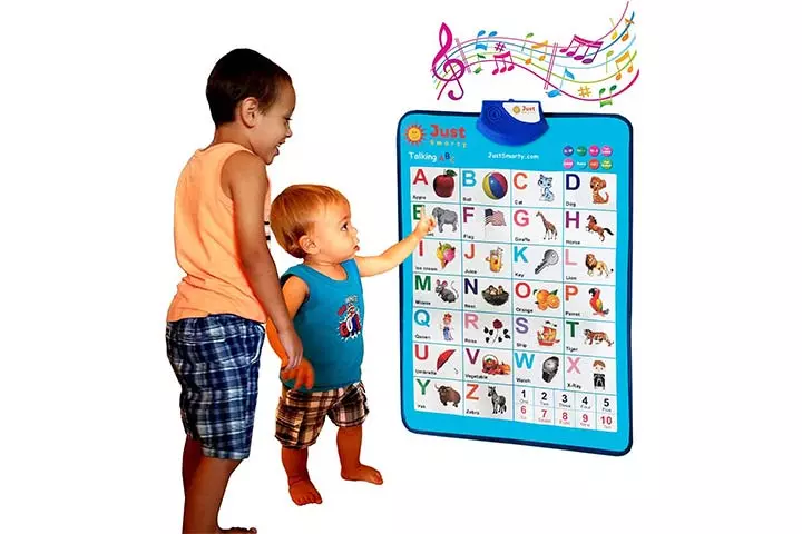 Just Smarty Electronic Interactive Alphabet Wall Chart