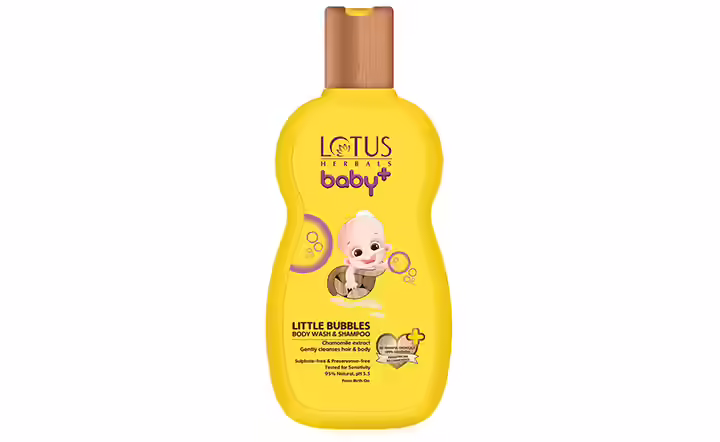 Lotus Herbal Baby Plus Little Bubble
