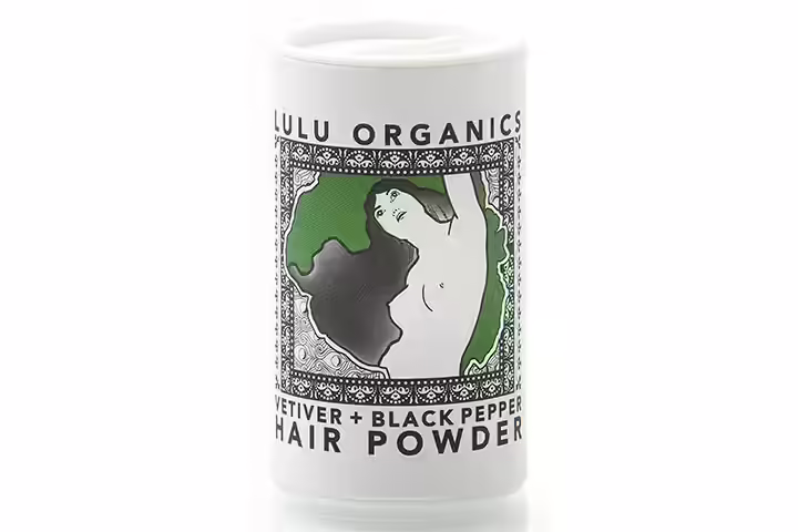Lulu Organics Vetiver & Black Pepper Hair Powder/Dry Shampoo