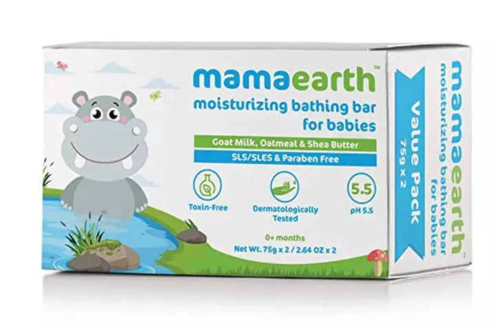 Mamaarth Moisturizing Baby Bathing Soap Bar