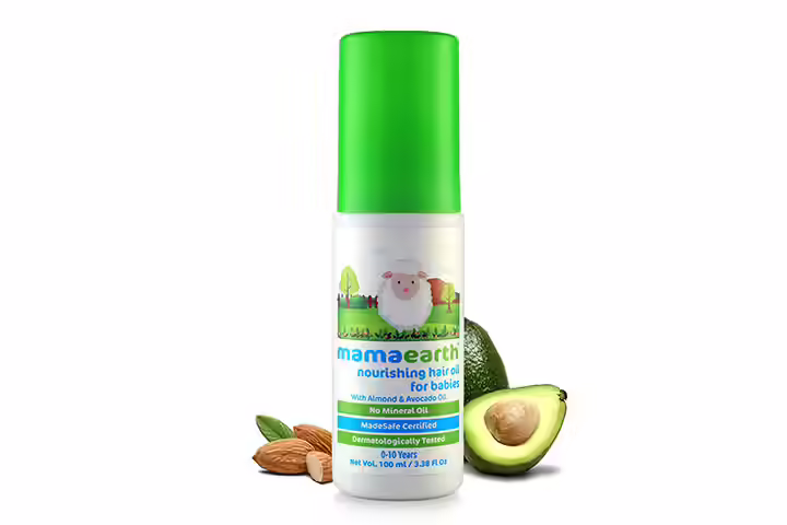 Mamaarth Nourishing Baby Hair Oil