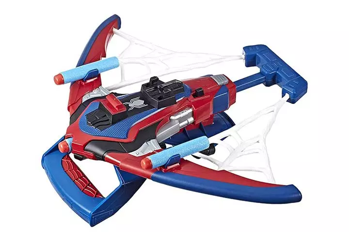 Marvel Spider-Man Spiderbolt Nerf Powered Blaster Toy