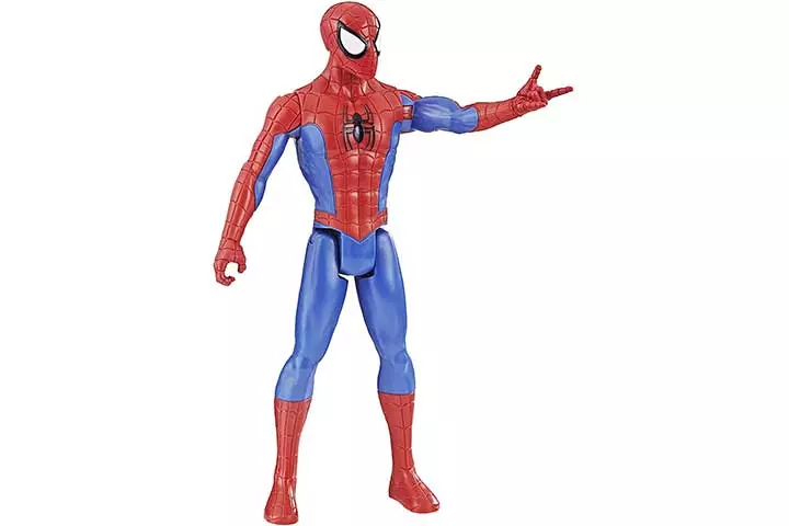 Marvel Spider-Man Titan Hero Series Spider-Man Figure with Titan Hero Power FX Arm Port