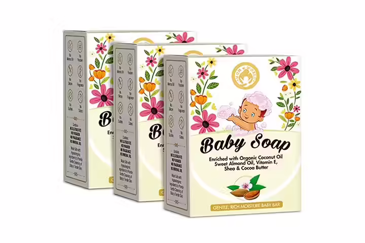 Mom and World Extra Soft Natural Baby Soap