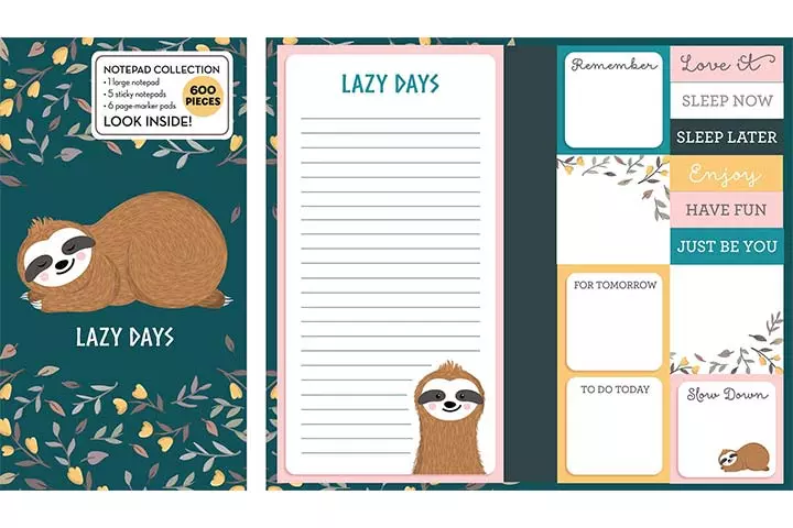 New Seasons Book Of Sticky Notes Notepad Collection