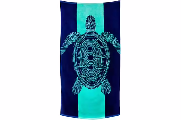 Nova Blue Turtle Beach Towel