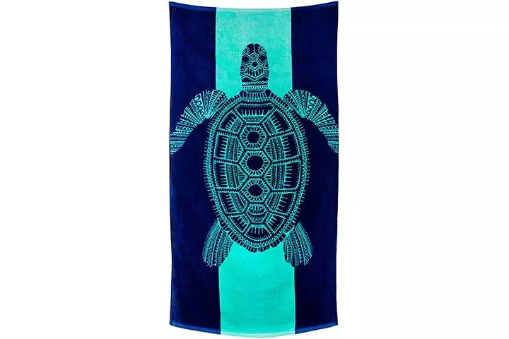 Nova Blue Turtle Beach Towel