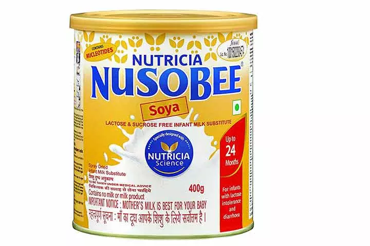 Nusobi soya infant formula