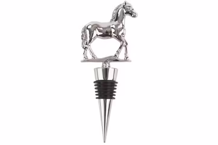 Old Kentucky Home Derby Wine Bottle Stopper From Twine