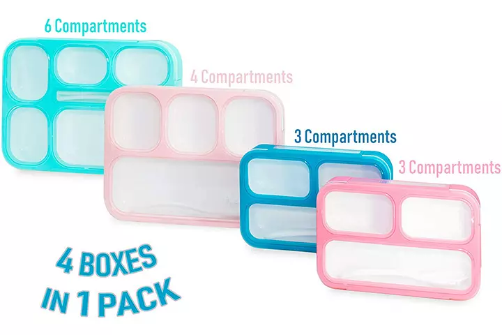 PlusPoint 4 Bento Boxes Set