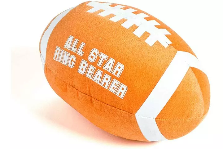 Plush "All-Star Ring Bearer" Football