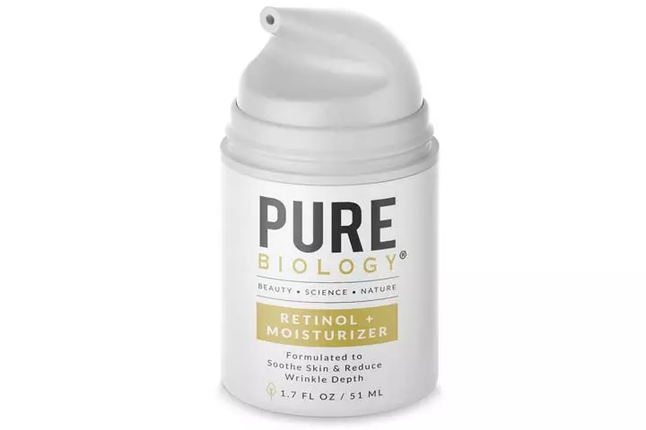 Pure Biology Retinol Moisturizer