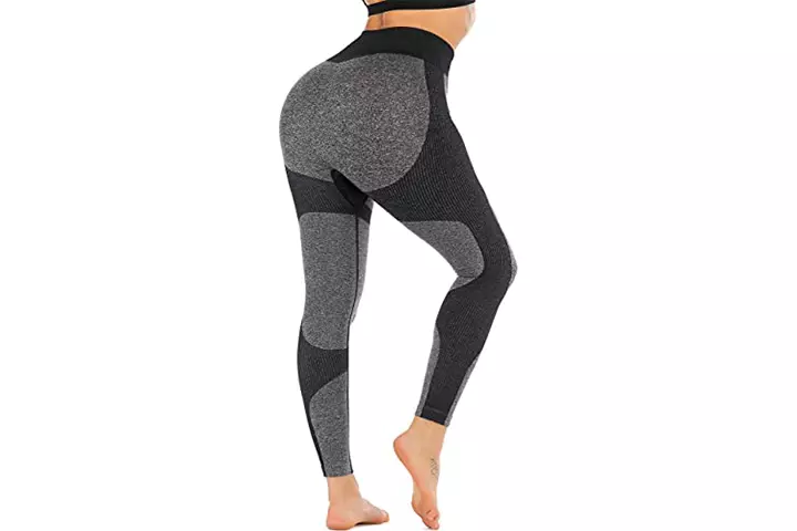 RUNNING GIRL Women Butt Lift Seamless Yoga Leggings