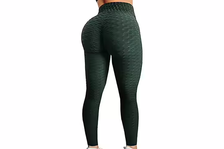 SEASUM Womens High Waist Yoga Pants Tummy Control