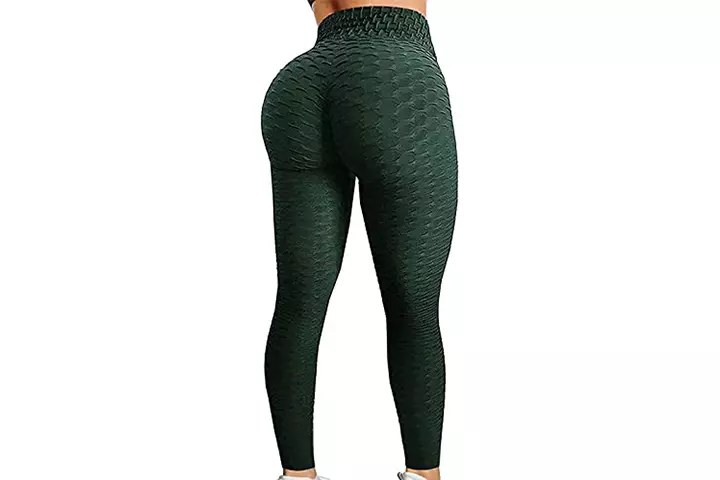 SEASUM Womens High Waist Yoga Pants Tummy Control