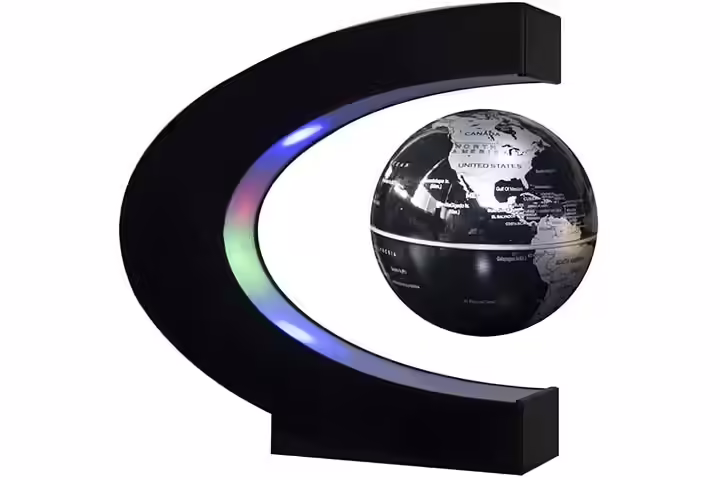Senders Floating Globe With LED Lights