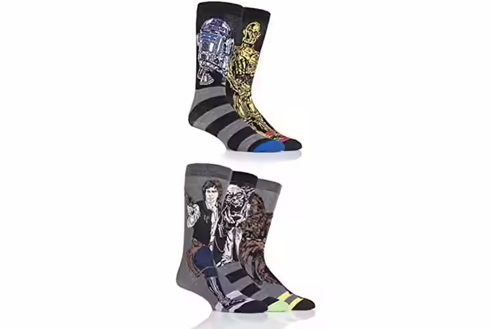 SockShop Men's 5 Pair Star Wars