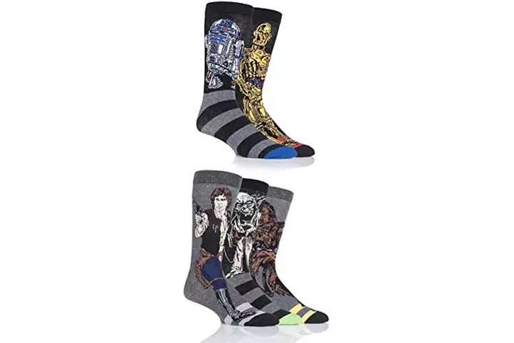 SockShop Men's 5 Pair Star Wars