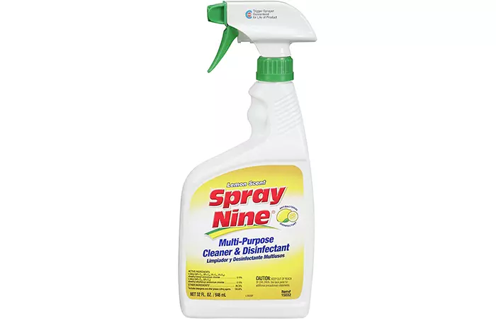 Spray Nine Lemon Scented Cleaner And Disinfectant