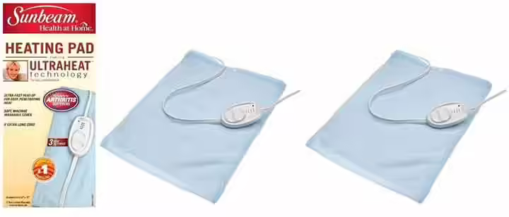 Sunbeam Heating Pad Featuring Ultraheat Technology