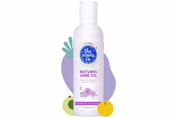 To the moms Natural 10 in 1 Baby Hair Oil