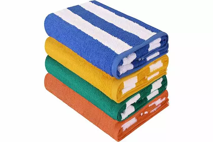 Utopia Towels Cabana Stripe Beach Towel