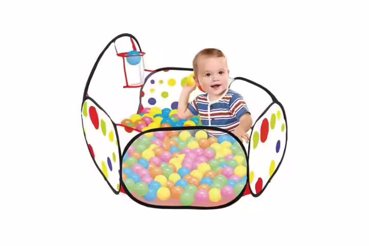 Vivir Foldable Basketball Pool Activity Toy for indoor and outdoor