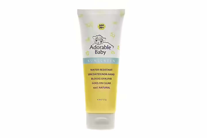Adorable Baby By Loving Naturals SPF 30 Plus Sunscreen