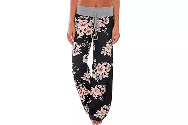 Amirey Women's Comfy Casual Pajama Pants