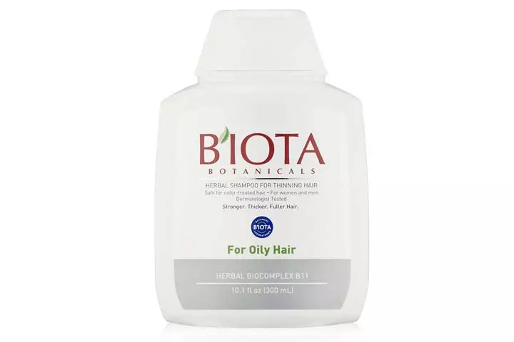 BIOTA Botanicals Advanced Herbal Care Shampoo For Oily Hair